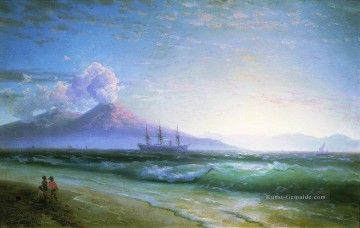 tarpon springs frühen morgen Ölbilder verkaufen - die Bucht von Neapel am frühen Morgen Ivan Aiwasowski